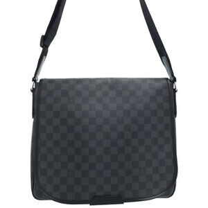 Louis Vuitton Damier Graphite Black Daniel Shoulder Bag